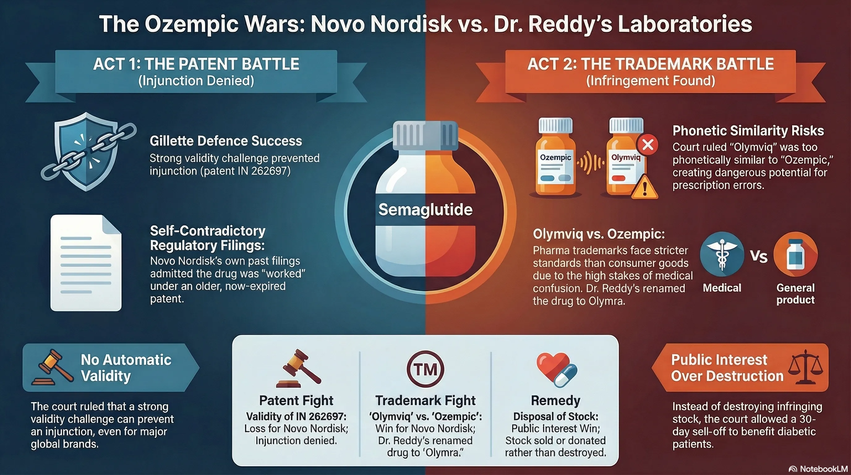 Ozempic — Novo Nordisk's semaglutide brand